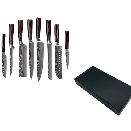 6 Piece Set 8 Piece Set 10 Piece Set Knife Chef's Knife Chef's Knife Kitchen Knife Cooking