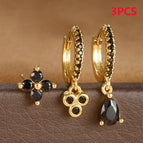 E1639 Gold Black 3PCs