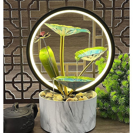 Circulating Water Fashionable And Minimalist Home Flow Ornaments