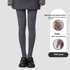 Deep gray feet connected / High waist 230g
