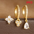 E1639 Gold And White 3PCs